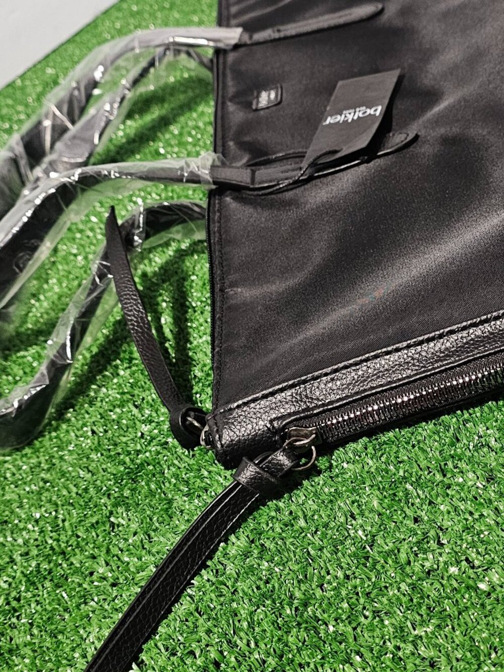 NEW Botkier Black Nylon Shoulder Tote Bag - Picture 2 of 9
